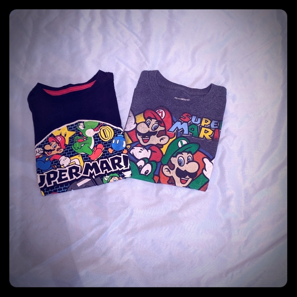 Boys Super Mario t-shirts